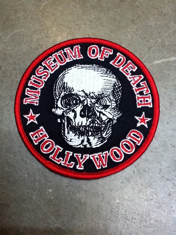 Image of Museum Of Death Logo Embroidered Patch
