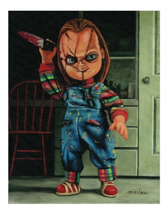 The Art of Dienzo Store — Chucky Playing
