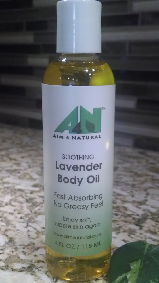 Image of Soothing Lavender Body Oil 4oz./118ml
