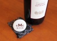 Image 3 of Custom Monogram Wine Stopper