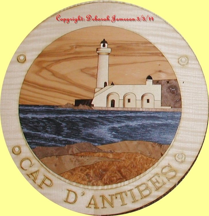 Image of Item No. 875. Porthole Lighthouse Range Cap d'Antebes.