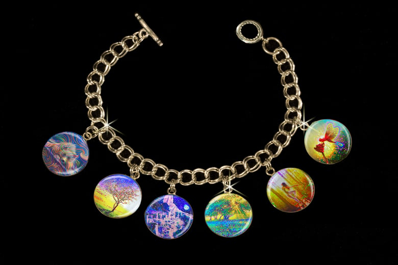 Image of Peace & Harmony Metaphysical Charm Bracelet  - Use discount code CHARM50 to get $50 off this price