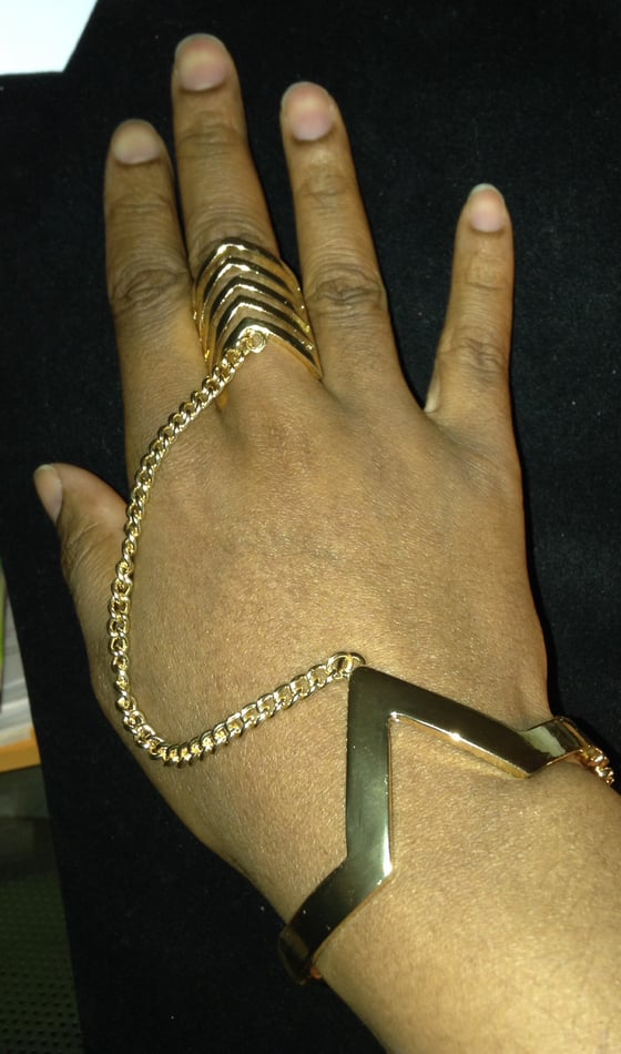 Image of Gold slave bracelet