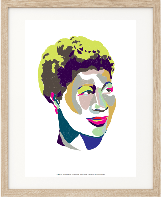 Image of Ella Fitzgerald Poster