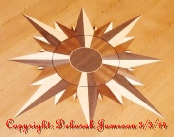 Image of Item No. 152 Navigational Compass Star.