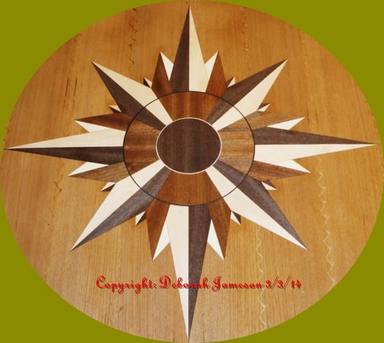 Image of Item No. 152 Navigational Compass Star.