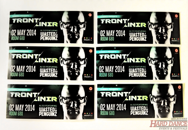 Image of FRONTLINER promo stickers
