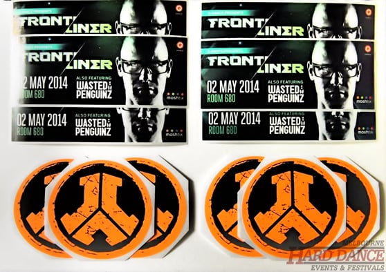 Image of DEFQON.1 & FRONTLINER stickers