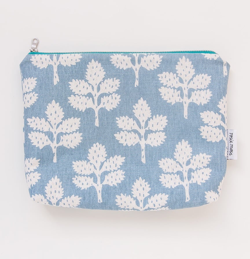 Image of 'Leafy' Cosmetic Pouch