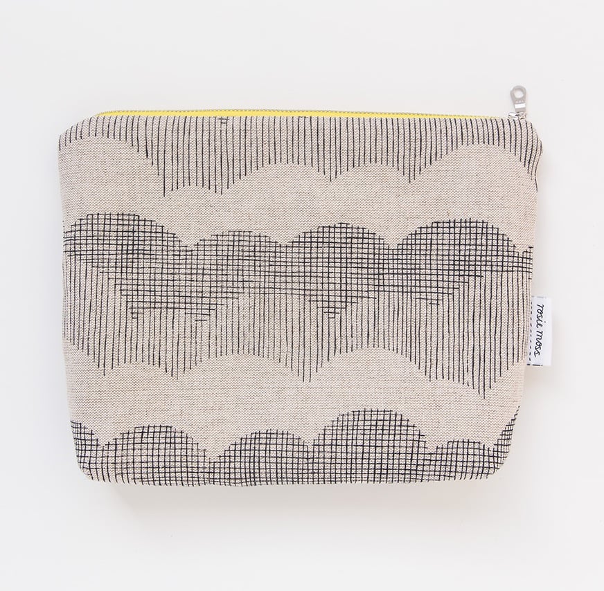 Image of 'Clouds' Cosmetic Pouch