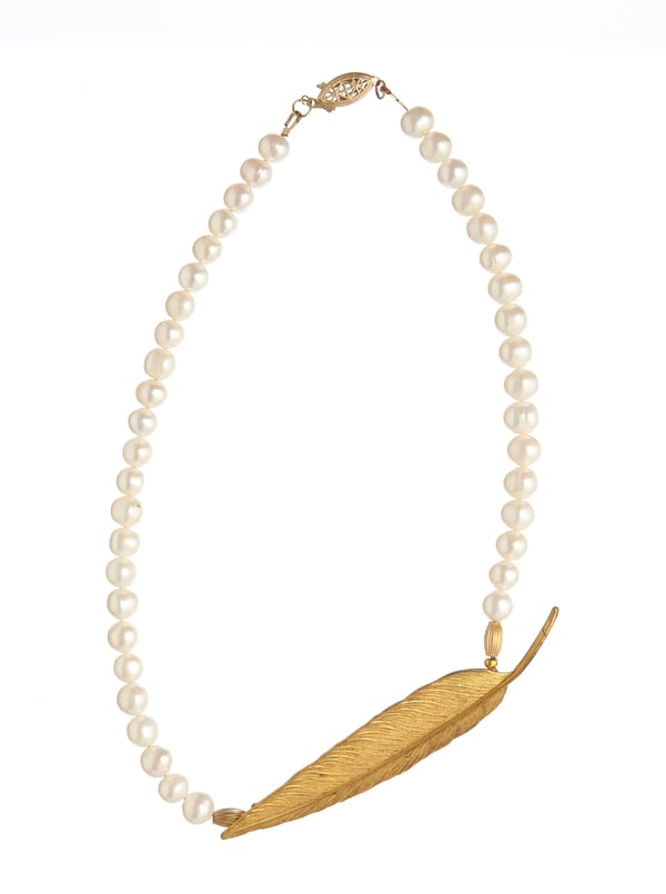 Faith Vintage Goldtone Necklace - Laura Pettifar Designs