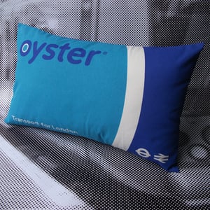 Image of Oyster card cushion