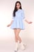 Image of Made To Order - Caroline Baby Doll Dress in Blue Gingham