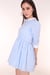 Image of Made To Order - Caroline Baby Doll Dress in Blue Gingham