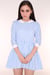 Image of Made To Order - Caroline Baby Doll Dress in Blue Gingham