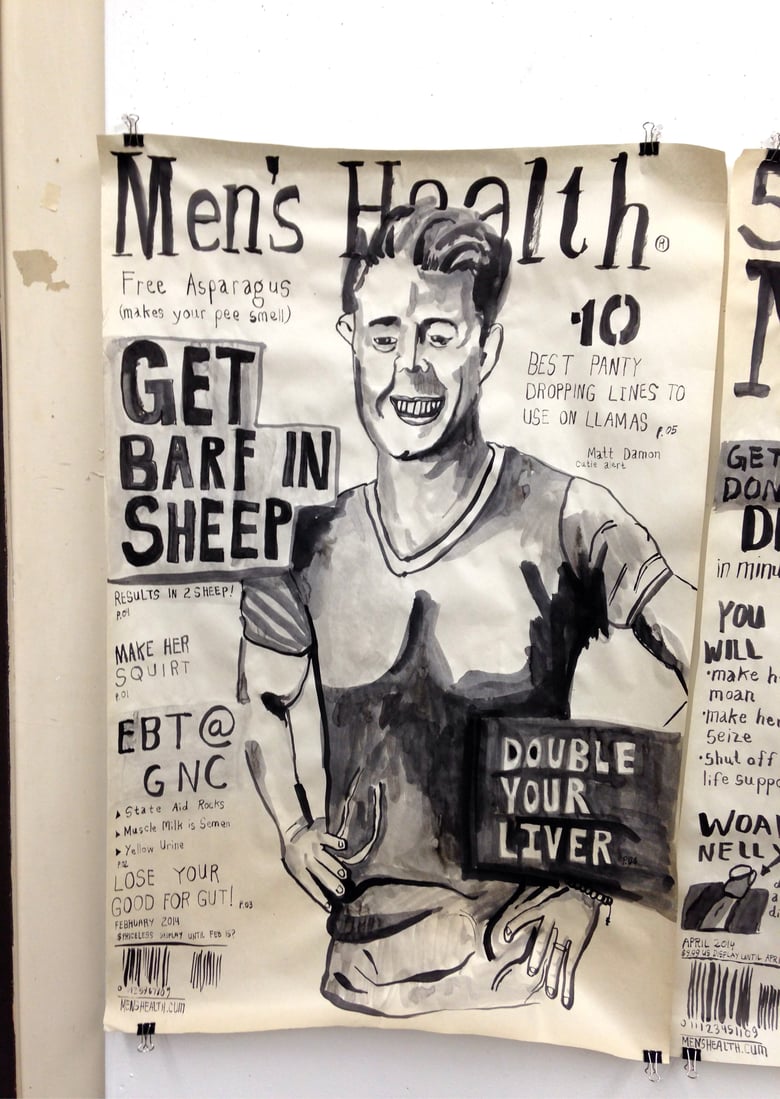 Image of Men's Health Magazine Matt Damon 24.5"x35"