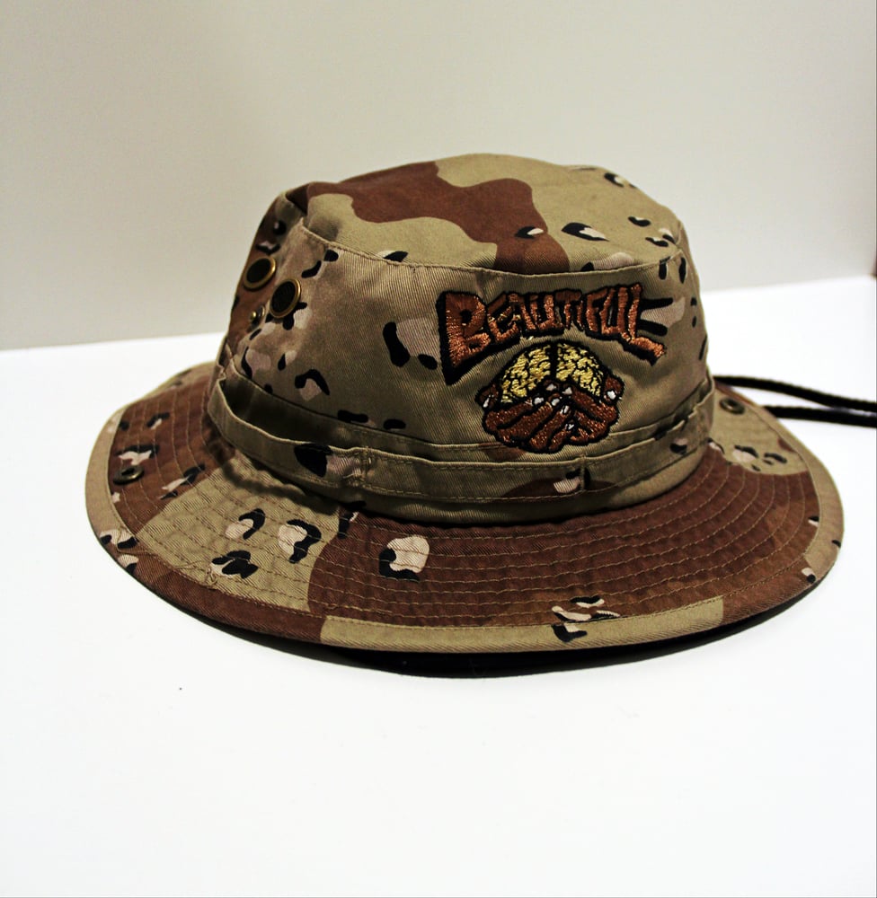 Image of Beautiful Minds Bucket Hat "Camo Edition"