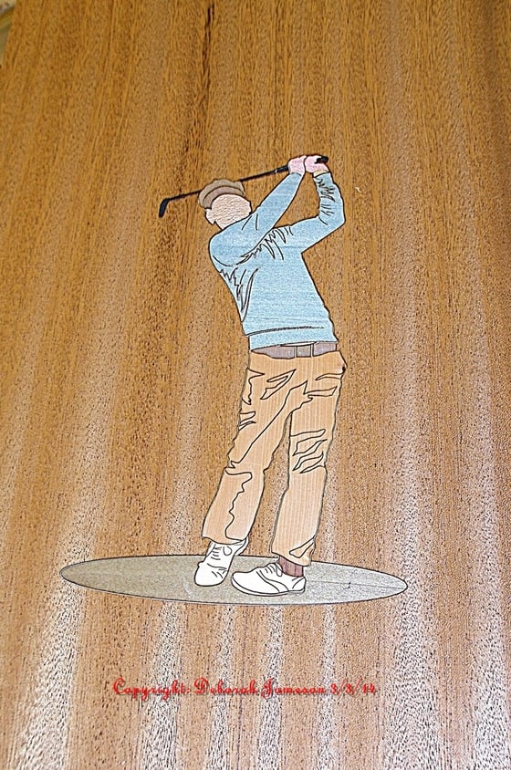 Image of Item 1001. The Golfer. Also Available In Kit Form.