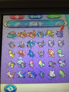 Image of All Shiny 6IV Mega Evolution Pokemon - X and Y - includes mega stones level 100