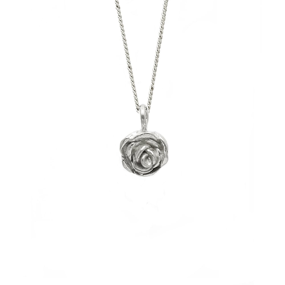Image of Rose Necklace 3D Small