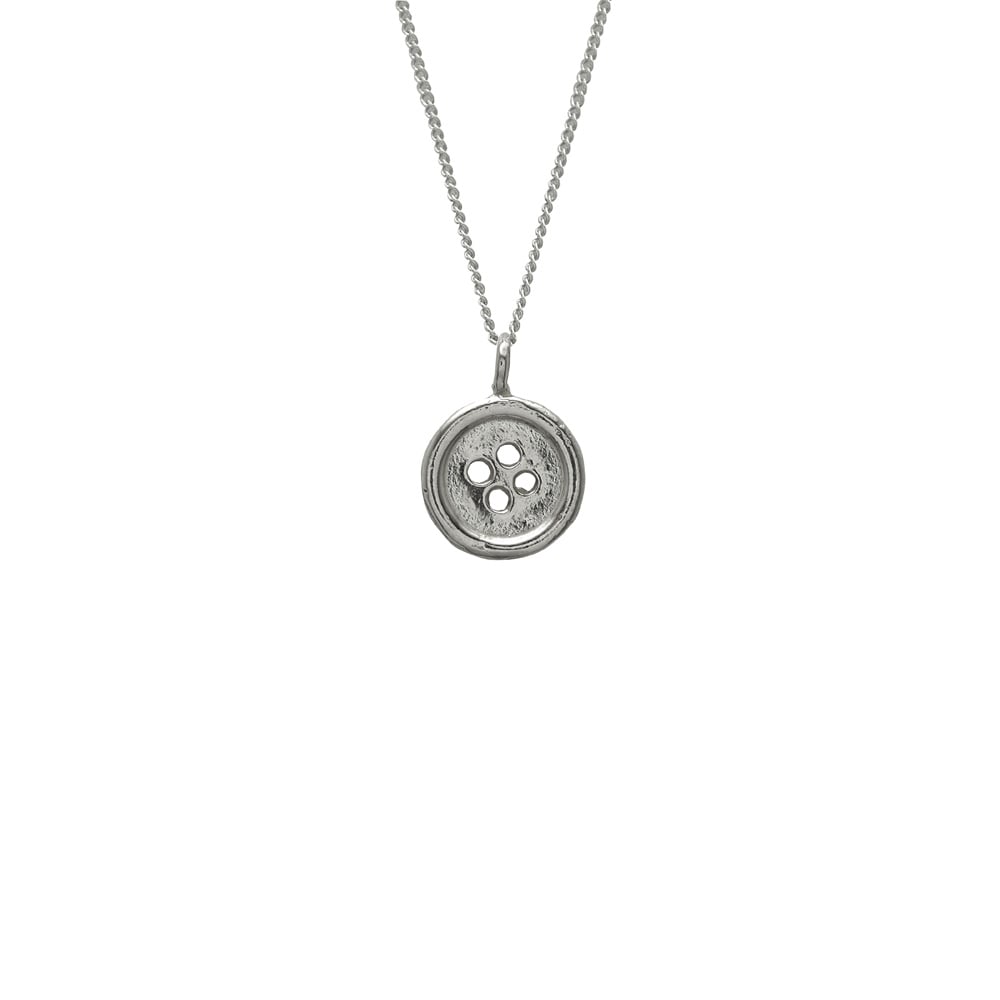 Image of Button Necklace Small 3D