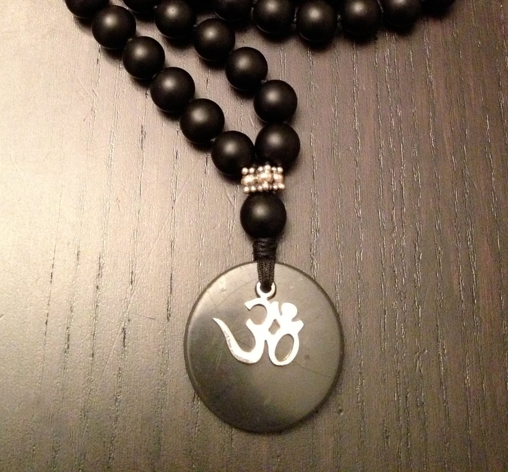 Image of 108 Onyx OM Mala 