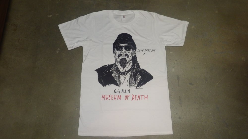 Image of GG Allin "Live Fast Die" Shirt