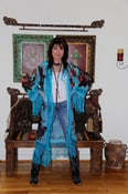 Image of baby blues fringe kimono