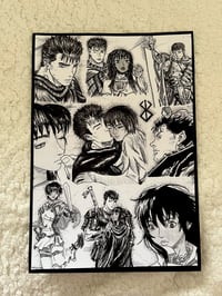 Image 2 of Guts x Casca poster print 𒉭