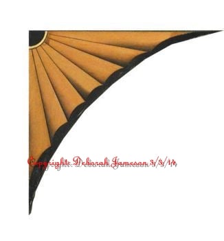 Image of Item No. 209A. Corner Fan to Match Any Fan.