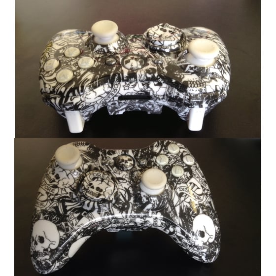 Image of Completely Tatted and white button kit