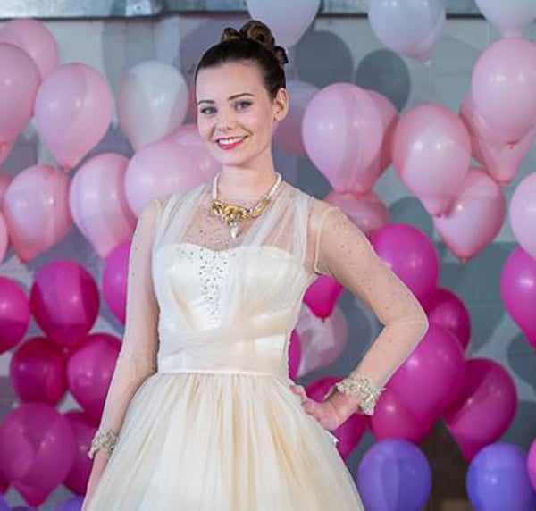 Estella Vintage Goldtone Necklace - Laura Pettifar Designs