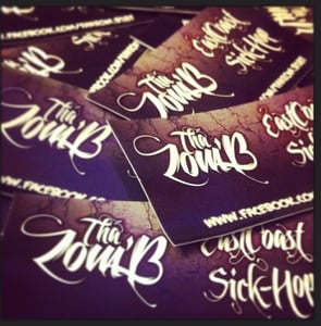 Image of Tha Zom'B/EastCoast Sick-Hop Sticker Pack!