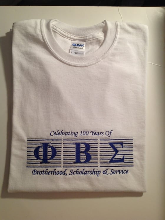 Image of Celebrating 100 Years of Brotherhood, Scholarship, and Service Tee