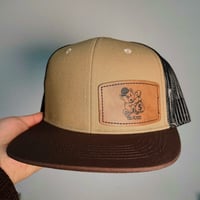 Image 2 of OG TEAM NO SLEEP HAT BROWN/BLK