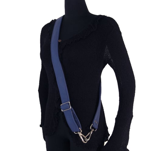 Image of Adjustable Crossbody Bag Strap - Choose Leather Color - 55" Maximum Length, 1.5" Wide, #16XLG Hooks
