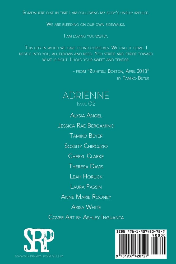 Image of Adrienne Issue 02: A Poetry Journal of Queer Women