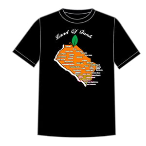 Image of LAND OF FUNK BLACK T-SHIRT