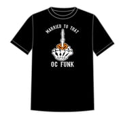 Image of MARRIED TO THAT OC FUNK BLACK T-SHIRT