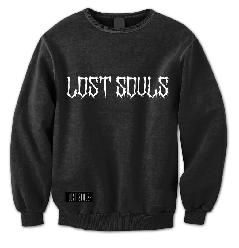 Image of .Lost Souls Horror Type Crew. Black
