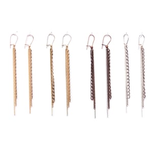 Image of Boucle d'oreilles 3 rangs Unchained
