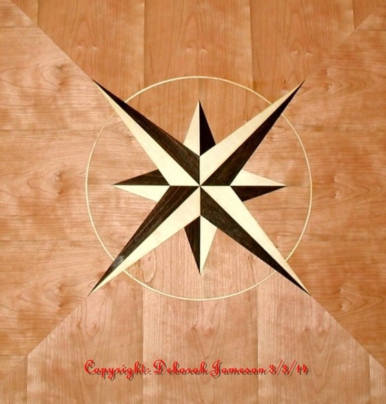 COMPASS STARS NAUTICAL / The Marquetry Inlay Company Limited