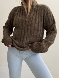 Image 4 of 00s brown sweater // L 