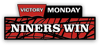 Victory Monday pin