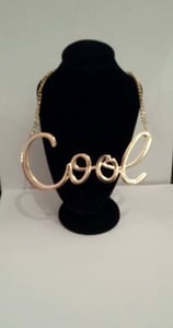 Image of love and cool necklace