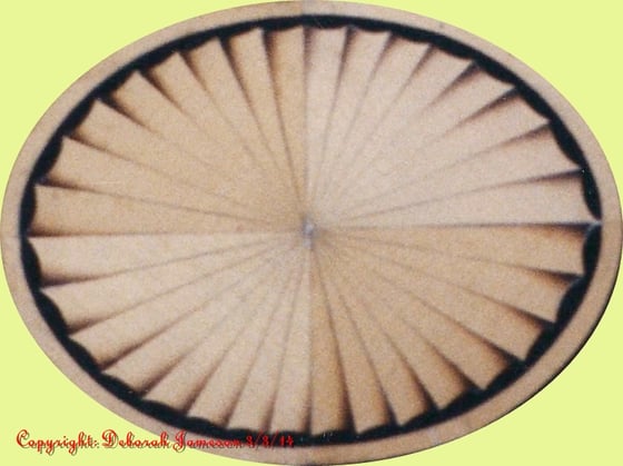 Image of Item No. 402. Oval Fan.
