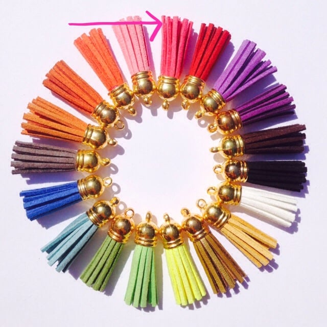 Goldie Tassel Bangle / JAI and Co.