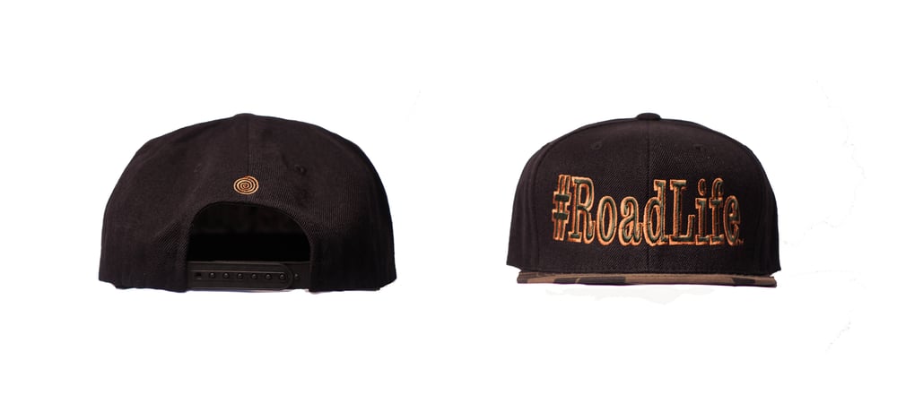 Image of #RoadLife (Hat Army/Black)