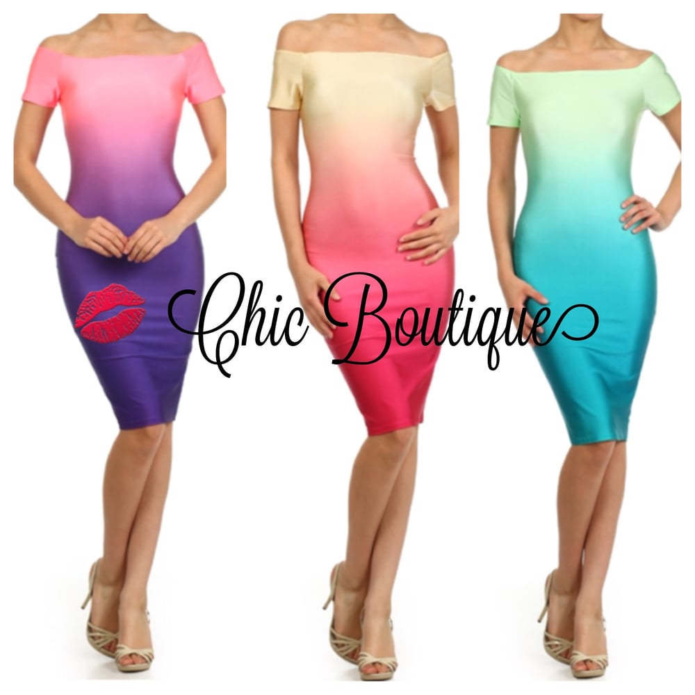 Image of OMBRÉ DRESS