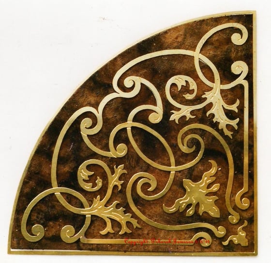 Image of Item No. 88. Brasswork Corner Piece